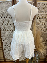 Load image into Gallery viewer, Bustier Eyelet Romper
