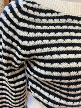 Load image into Gallery viewer, Striped Boatneck Sweater
