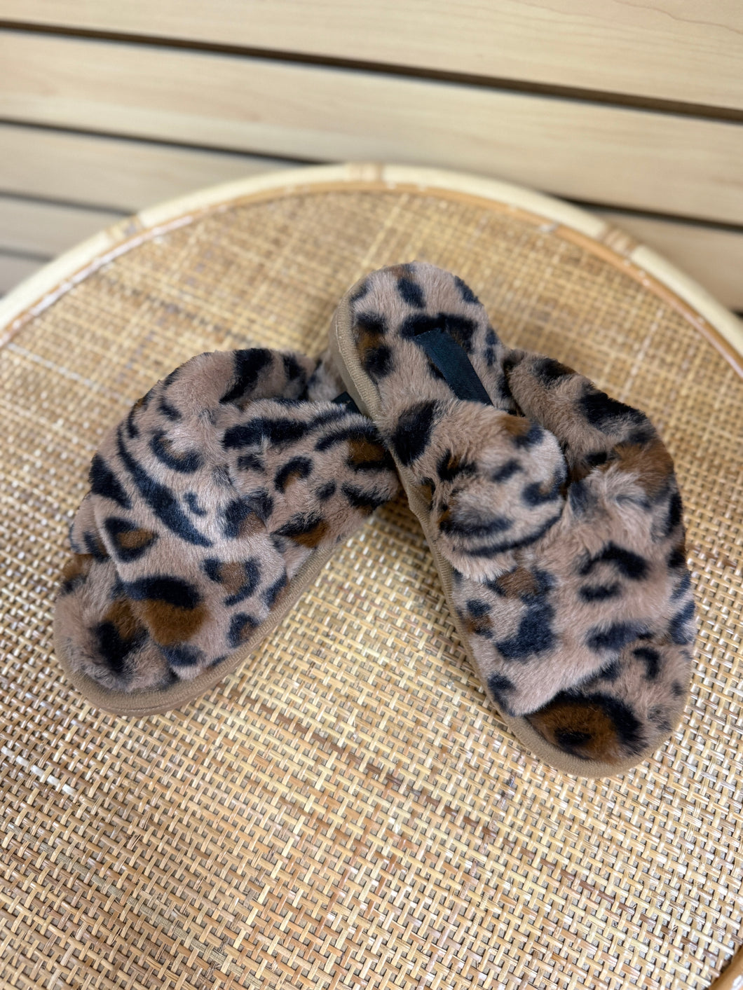 Faux Fur Slippers