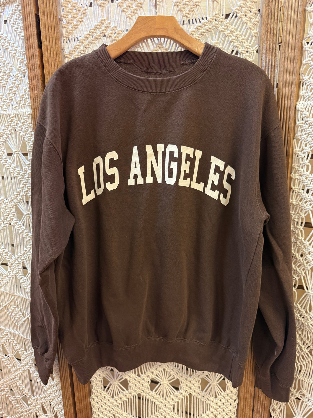 Oversized Los Angeles Crewneck